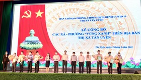 Thị xã Tân Uyên đã có 6 xã phường đạt tiêu chí "vùng xanh"