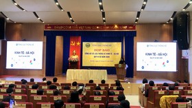 Quang cảnh buổi họp báo