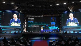 Thủ tướng Nguyễn Xuân Phúc phát biểu tại sự kiện. Ảnh: VGP