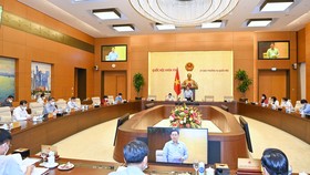 Toàn cảnh phiên họp. Ảnh: VIẾT CHUNG