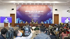 Toàn cảnh cuộc họp báo. Ảnh: QUANG PHÚC