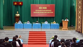 Quang cảnh hội nghị. Ảnh: ĐÌNH LÝ