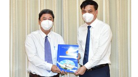 Ông Lê Tấn Cường nhận công tác tại Công ty TNHH MTV Phát triển Công nghiệp Tân Thuận