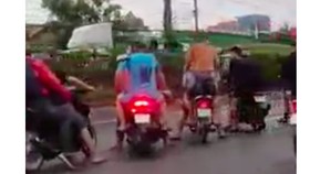 Khởi tố nhóm “quái xế” chặn Quốc lộ 22 để đua xe