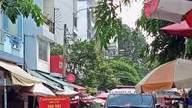 Lực lượng chức năng tại hiện trường