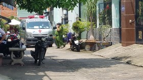 Công an tại hiện trường