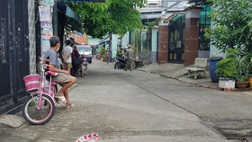 Công an có mặt ở hiện trường