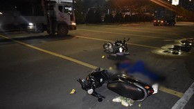 Hiện trường vụ tai nạn