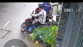 Hình ảnh vụ việc cắt từ clip