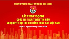 Phát động đoàn viên, thanh niên thi tìm hiểu Nghị quyết Đại hội Đảng lần thứ XIII