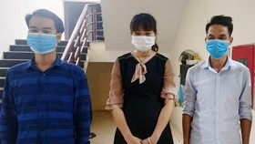 Các đối tượng tại cơ quan công an