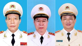 Ba Thứ trưởng Bộ Công an nghỉ hưu theo quy định