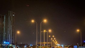 Nhóm “quái xế” chặn đường cao tốc TPHCM - Long Thành - Dầu Giây, TP Thủ Đức (TPHCM) đua xe vào rạng sáng ngày 19-3