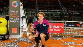 Zverev vô địch ở Madrid lần thứ 2