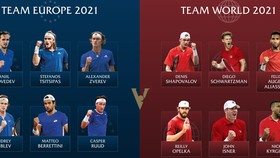 Đội tuyển châu Âu vs Đội tuyển Thế giới ở Laver Cup 2021