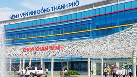 The diagnosis area of HCMC Children Hospital. (Photo: SGGP)
