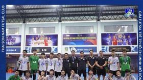 Đội trẻ Thái Sơn Nam đang là ĐKVĐ giải futsal trẻ TPHCM