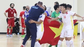 Đội tuyển futsal Việt Nam với chiến tích lần thứ 2 tham dự VCK World Cup. Ảnh: ANH TRẦN
