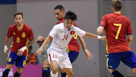tuyển futsal Việt Nam sẽ tái ngộ cùng đội Tây Ban Nha trước khi tham dự VCK World Cup 2021. Ảnh: QUANG THẮNG