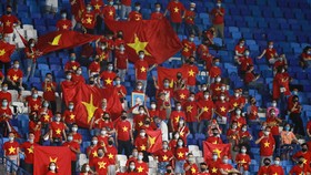 CĐV Việt Nam tại UAE trong những ngày qua. Ảnh: ANH KHOA