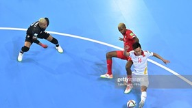 Nổ lực dẫn đến bàn thắng đẹp vào lưới đội Panama của Văn Hiếu. Ảnh: FIFA