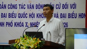 Phó Chủ tịch Thường trực UBND TP Đà Nẵng Hồ Kỳ Minh phát biểu