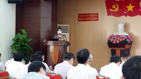 Bà Mai Thị Thu, Phó Trưởng Ban Tuyên giáo Thành ủy Đà Nẵng, Phó Trưởng Ban tổ chức cuộc thi phát động cuộc thi