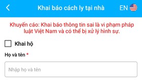 Đà Nẵng: Đưa vào ứng dụng giám sát, hỗ trợ người cách ly y tế tại nhà trên điện thoại thông minh