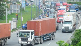 Lập lại trật tự giao thông trên quốc lộ 1K