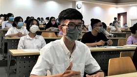 Thí sinh thi đánh giá năng lực do ĐH Quốc gia TPHCM tổ chức ngày 28-3-2021