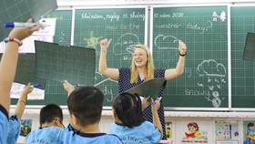 Một tiết học Tiếng Anh Tích hợp tại Trường Tiểu học Hòa Bình