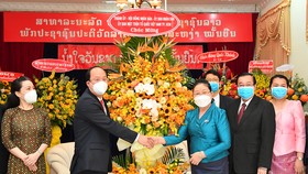 Điện mừng Quốc khánh nước Cộng hòa Dân chủ nhân dân Lào