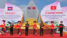 Khánh thành cụm công trình lưu niệm hành trình cứu nước của Thủ tướng Campuchia Hun Sen.