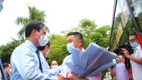 Lễ ra quân lực lượng y tế tình nguyện hỗ trợ tỉnh Bình Dương phòng chống dịch Covid-19