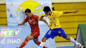 Danh thủ Nguyễn Bảo Quân là đội trưởng của đội tuyển futsal Việt Nam năm 2013. Ảnh: Tư liệu