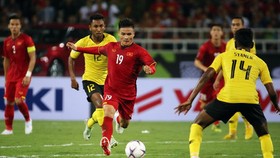 Thầy trò HLV Park Hang-seo đánh bại Malaysia 3 lần và hòa 1 lần trong 4 cuộc đối đầu. Ảnh: MINH HOÀNG