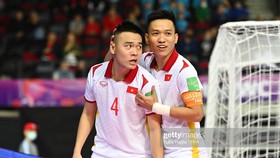 Một kết quả hòa trước CH Czech ở lượt cuối bảng D giúp đội tuyển futsal Việt Nam đi tiếp. Ảnh: GETTY