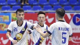 Quả bóng đồng futsal Việt Nam 2020 Phùng Trọng Luân đang dẫn đầu danh sách ghi bàn tại Giải futsal VĐQG 2021. Ảnh: ANH TRẦN