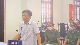 Bị cáo Quách Duy tại tòa