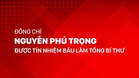 Đồng chí Nguyễn Phú Trọng được tín nhiệm bầu làm Tổng Bí thư