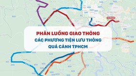 Phân luồng giao thông các phương tiện lưu thông quá cảnh TPHCM