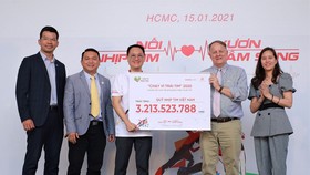 Chương trình Chạy vì trái tim 2020 quyên góp được hơn 3,2 tỷ đồng