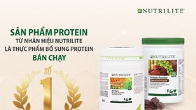 Dòng Nutrilite Protein đạt danh hiệu Thực phẩm bổ sung Protein bán chạy số 1 thế giới