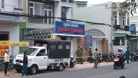 Cơ quan chức năng tiến hành phong tỏa nhà nghỉ