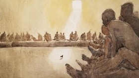 Côn Đảo thiêng liêng, sống động trong tranh màu nước