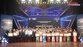 50 nhà giáo tiêu biểu, 15 nhà giáo ưu tú được trao giải thưởng Võ Trường Toản 2021
