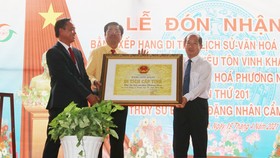 Đồng Tháp: Công nhận Khu Du lịch văn hóa Phương Nam là di tích lịch sử văn hóa cấp tỉnh