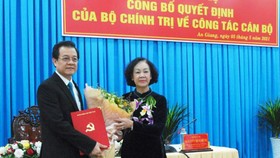 Đồng chí Lê Hồng Quang giữ chức Bí thư Tỉnh ủy An Giang