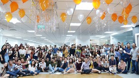 POPS WORLDWIDE Việt Nam gồn những nhận viên trẻ trung, năng động