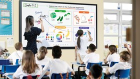 Màn hình chuyên dụng dành cho giáo dục Samsung Flip 85″ mang lại nhiều tiện ích